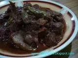 Recipe Sinunggaok or Dinuguan sa Kamatis (Pork Blood Stew in Tomato)