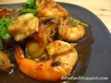 Recipe Mussels & shrimps in thai chilli sauce