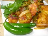 Recipe appetizers - paneer chili fry/ paneer fish pickle