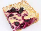 Recipe Cookbook Spotlight: Huckleberry Cream Tart