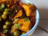 Recipe Kerau ra tofu tarkari - nepali tofu & peas curry