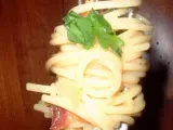 Recipe Spaghetti carbonara with lobster mushrooms