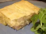 Recipe Cheese, onion and potato pie