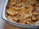 Recipe A few of my favorite things: potato, leek and mushroom gratin