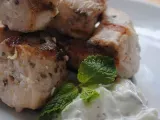Recipe Authentic greek chicken souvlaki