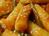 Recipe Ddukbokki (korean spicy rice cake)