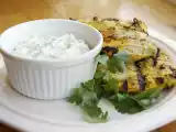 Recipe Tandoori chicken with yogurt sauce