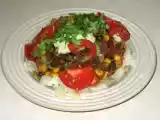 Recipe Hearty vegetable chili plus baked potato bar
