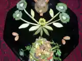 Recipe Kiwi summer salad with sweet n sour kiwi dressing