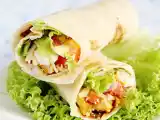 Recipe Chicken and veggie tortilla wrap