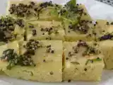 Recipe Khaman dhokla - spongy chana dal cake