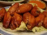 Recipe Baked chicken midwings in hoisin & char siew sauce