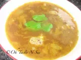 Recipe Ngayokekaung chinye ? burmese pepper soup