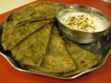 Recipe Broccoli stuffed paratha (indian bread)