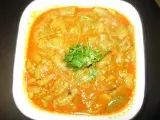 Recipe Beerakaya jeelakarra karam kura/ridgegourd curry with cumin flavored chilly powder
