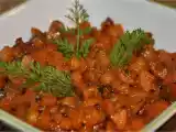 Recipe Gajar ki launji - (sweet and sour carrot curry)