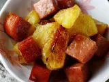 Recipe Baked spam and pineapple in teriyaki sauce