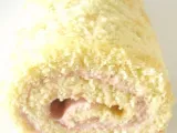 Recipe Swiss roll with strawberry cream filling