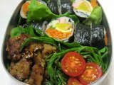 Recipe Sea-Beans and Kimbap Bento