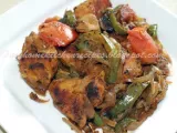 Recipe Baked chicken with sauteed vegetables