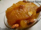Recipe Apricot halwa/qubani ka meetha