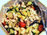 Recipe White bean & summer vegetable salad