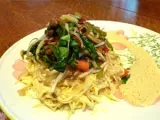 Recipe Recipe of the week: vegetable satay on zucchini and kelp noodles