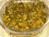Recipe Ponnaganti/water amaranth and pesarapappu(moong dal) curry