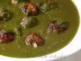 Recipe Cabbage kofta in creamy chards sauce