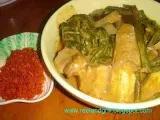 Recipe Kare-kare (meat and vegetables stewed in peanut sauce)