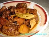 Recipe Humba (braised pork with black beans and palm sugar)