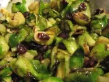 Recipe Warm brussels sprouts salad with honey dijon vinaigrette