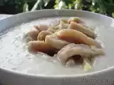 Recipe Lugaw with goto (rice soup with beef tripe)