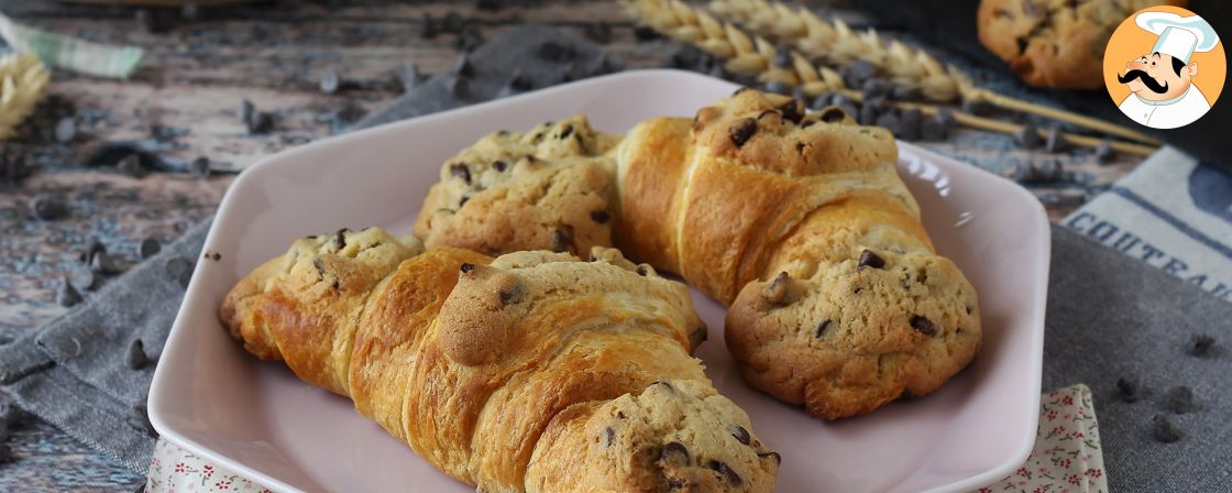 Crookies, super easy to make! perfect combo of cookies and croissant!