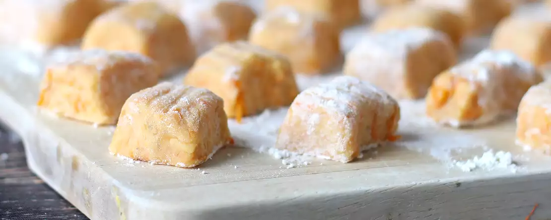 Homemade pumpkin gnocchi: soft, delicate and perfect for fall!