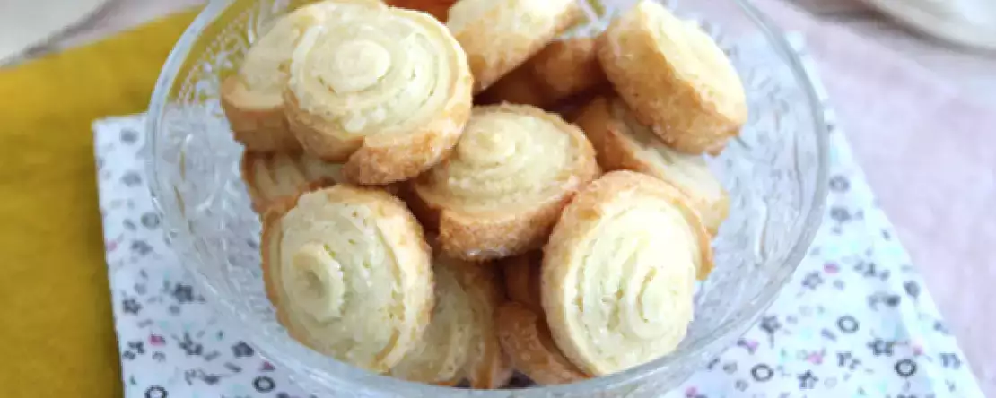 Diamond spiral shortbread