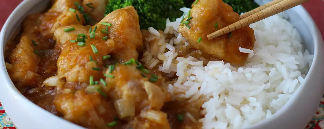 Homemade crispy general tso's chicken