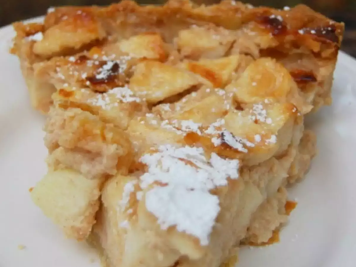 Recipe Swedish apple pie (sour cream apple pie)