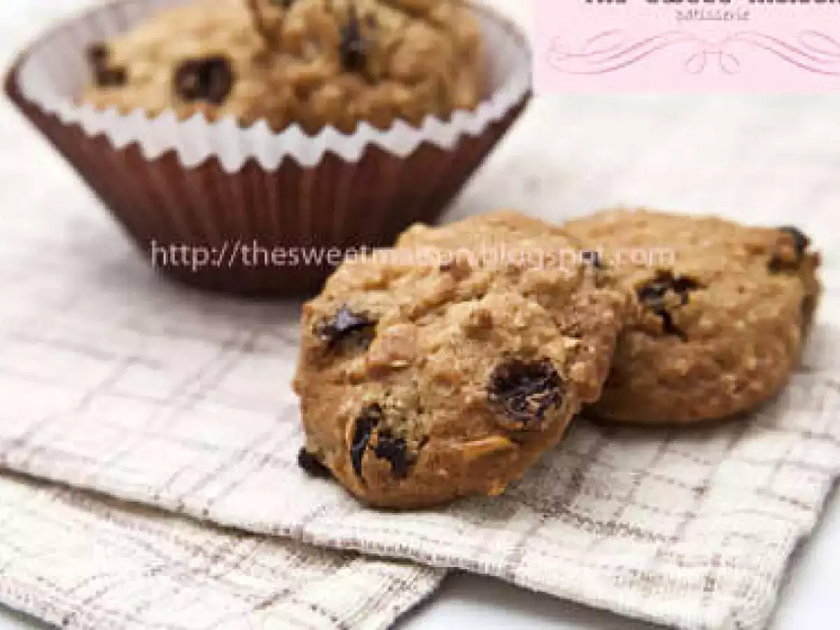 Recipe Oatmeal with raisin & cashew nut cookies