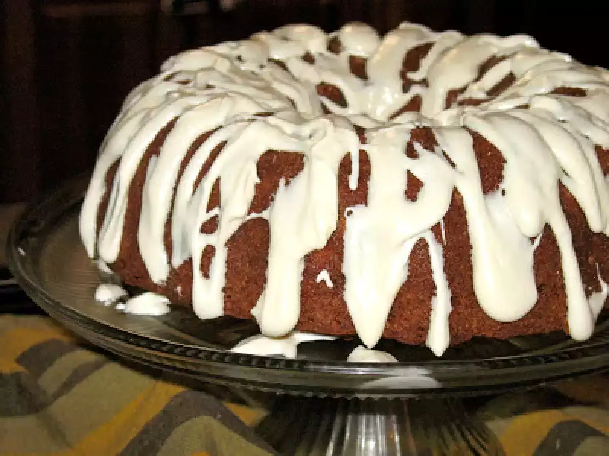 Recipe Fresh apple pear cake