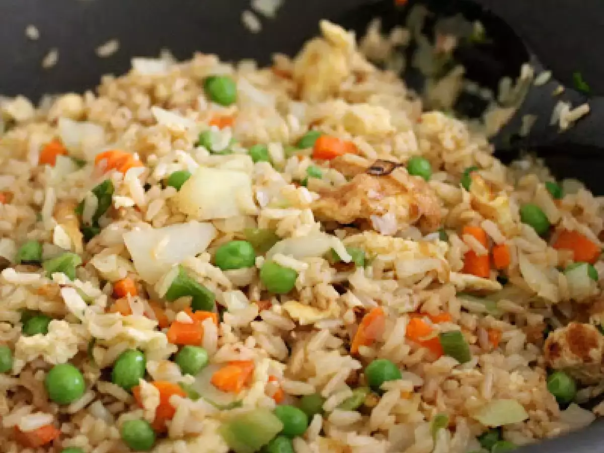 Recipe How to cook brown rice - vegetarian fried rice and kimchi fried rice recipes