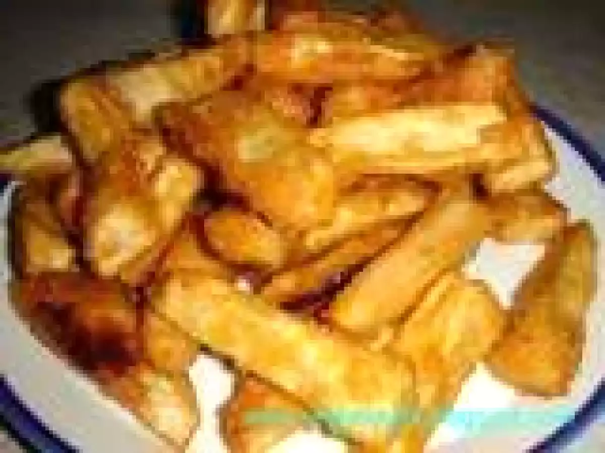 Kamote Que or Camote Que (Deep Fried Sweet Potato with Caramelized Sugar)