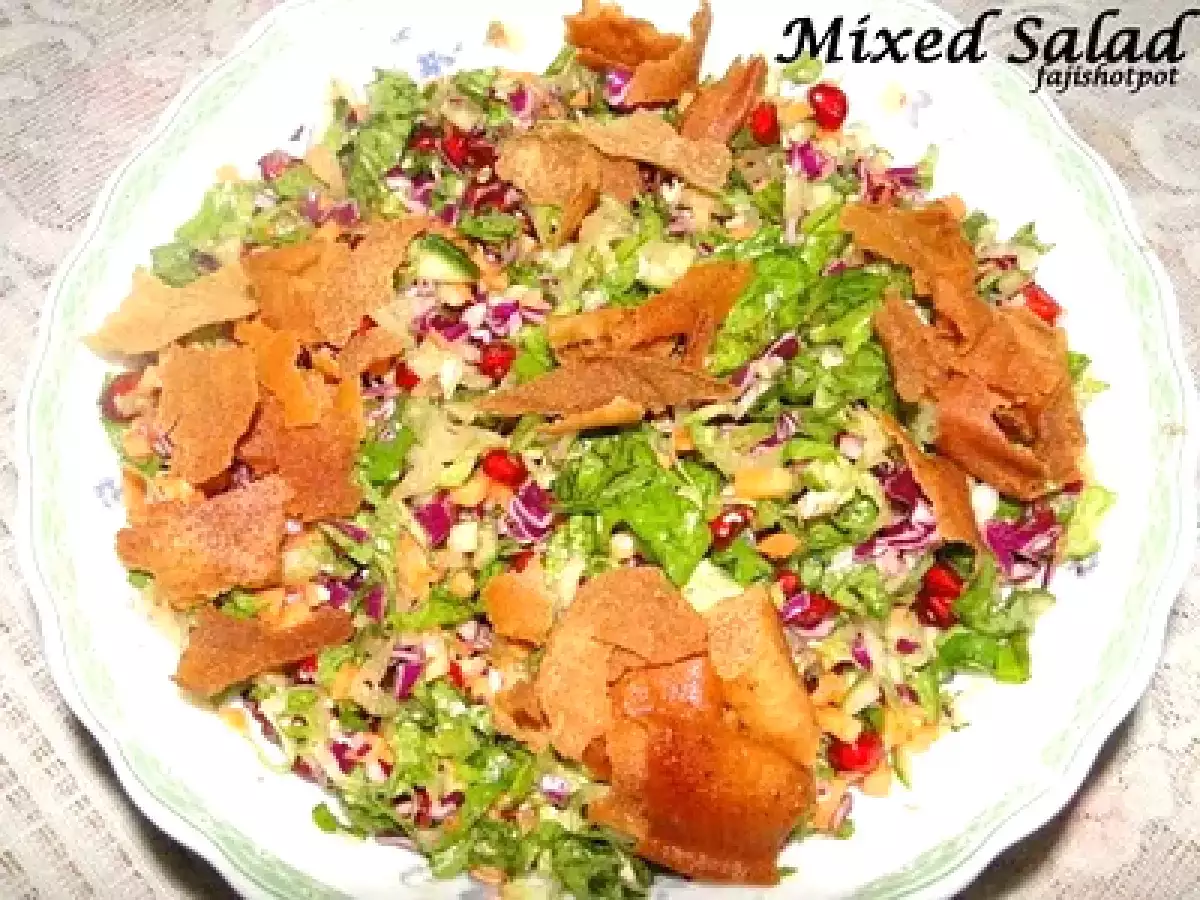 Recipe Mixed salad