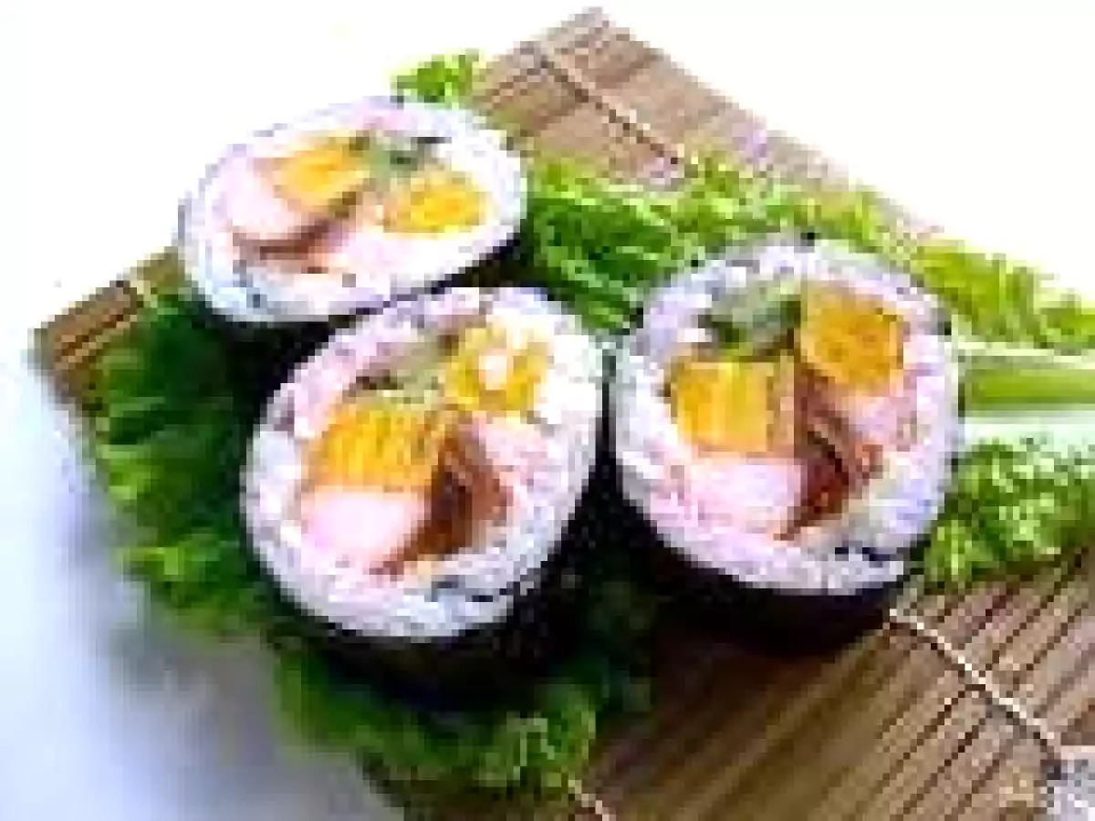 Homemade Futomaki & Unagi Sushi