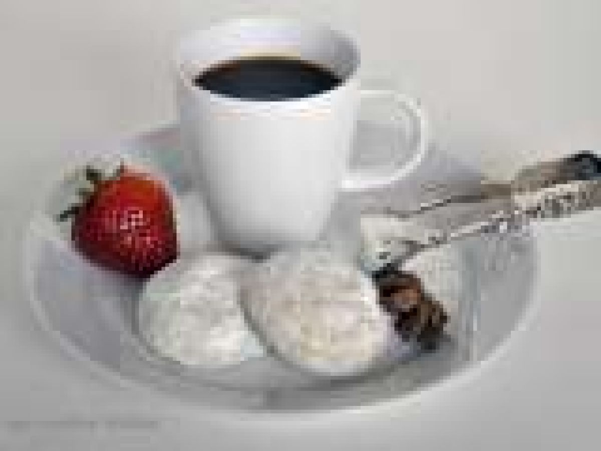 Pfeffernusse cookies & Italian espresso with a special house seasonings
