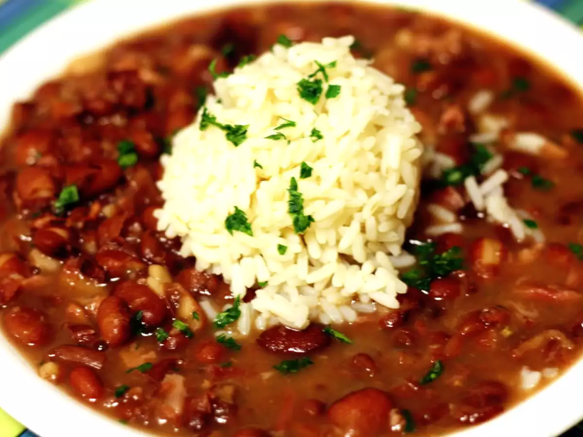 Recipe Cajun red beans and rice