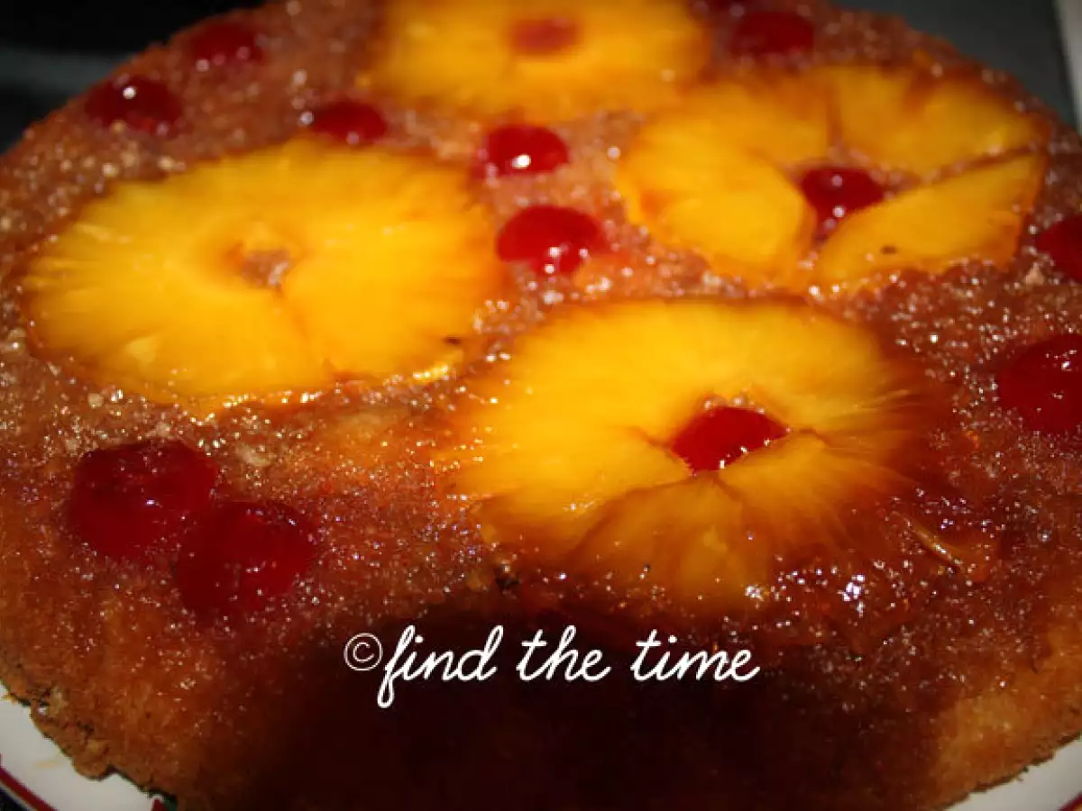 Recipe Pineapple upside-down cake
