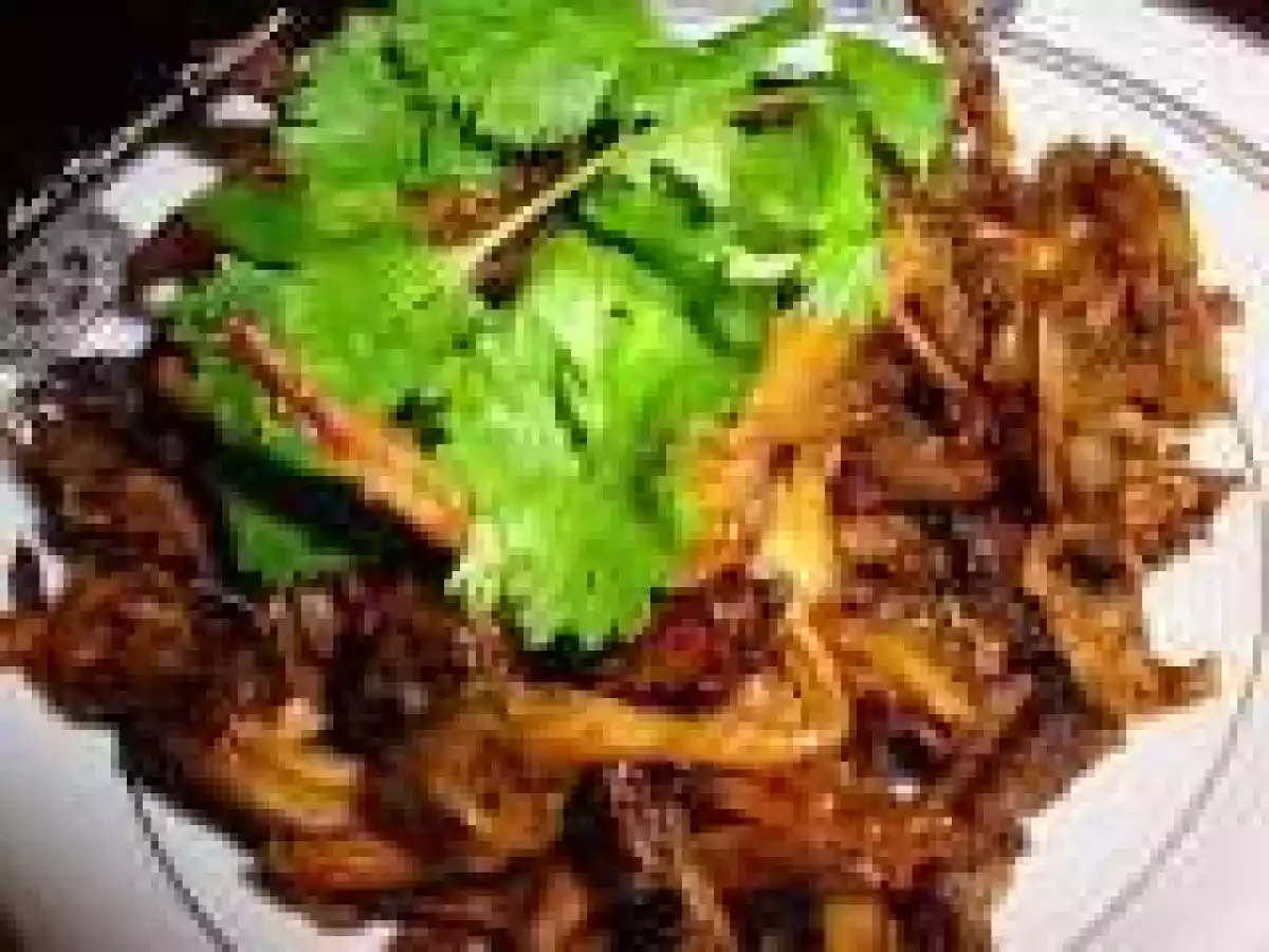Oyster Mushroom Spicy Stir-fry