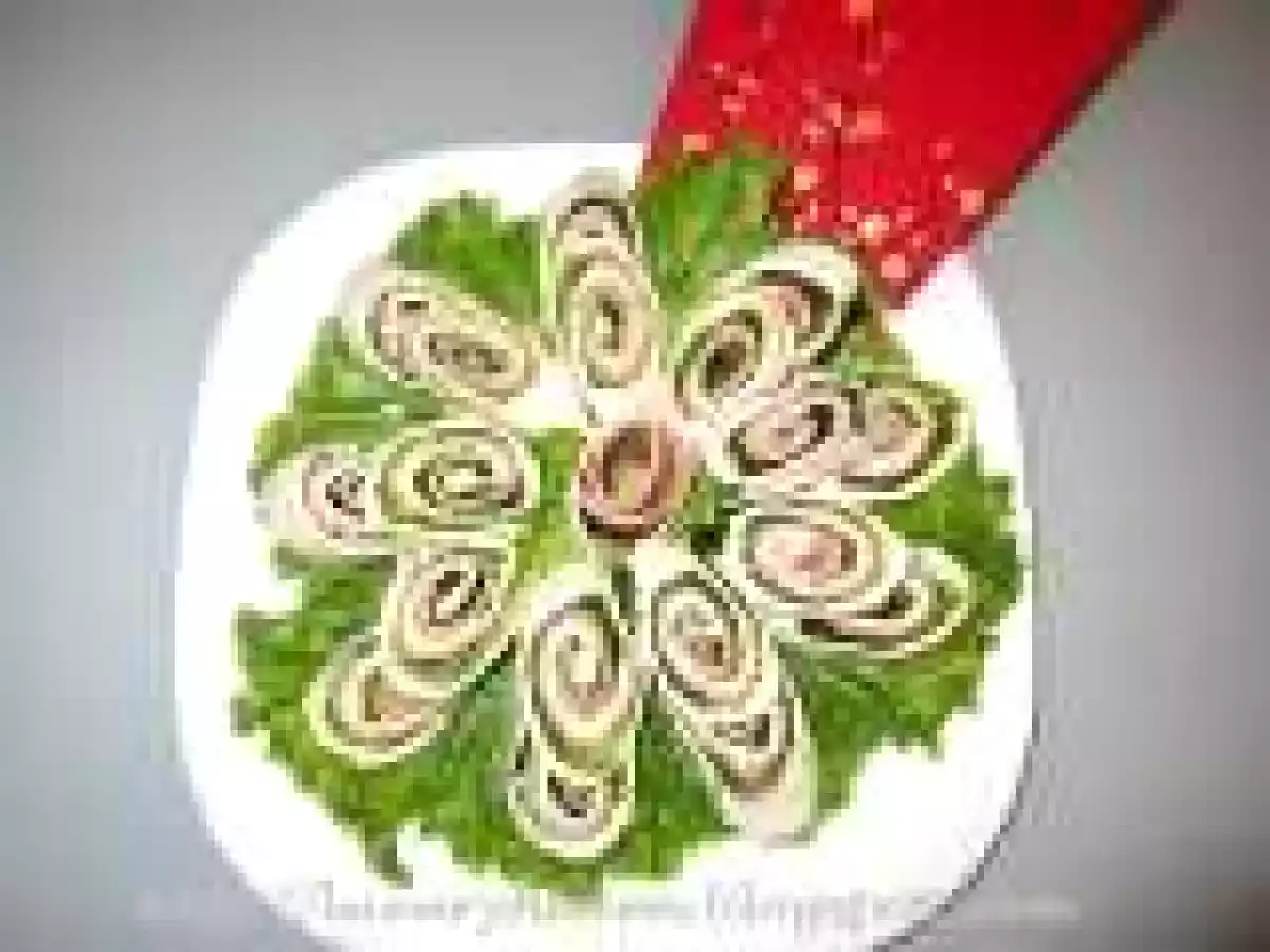 CNY Ham & Cheese Tortilla Pinwheels