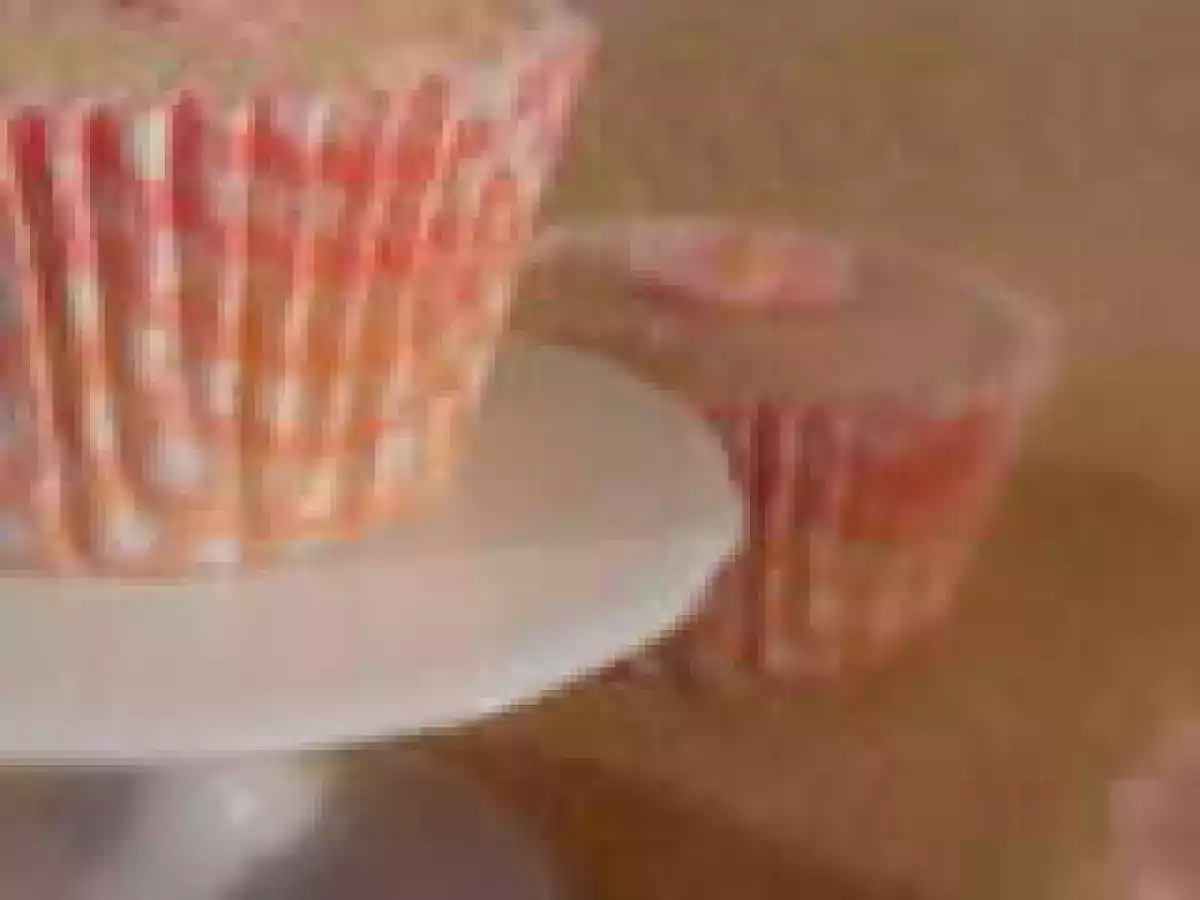 Vanilla Buttermilk Cupcakes with a Framboise Glaze